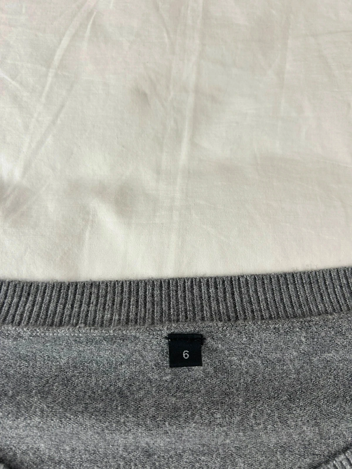 Vintage grey beaded sequin sweater – photo 4